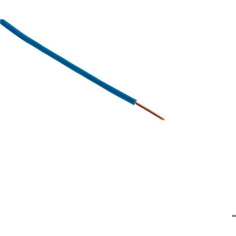 Câble Électrique H07V-U - 1 5mm² - Bleu - 100 M