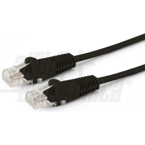Alpha elettronica cavo di rete patch in rame cat. 5e nero u/utp 3m 95-706/03nb (1/3)