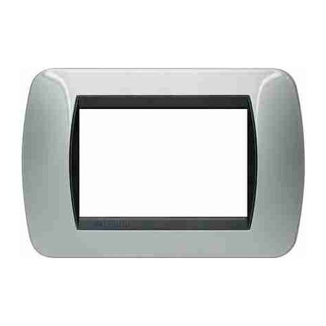 BTIL4803AL Placca Livinglight 3 moduli