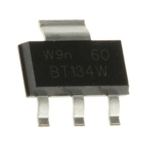 Triac Bt134-600.135 600v 1a 35ma Sot223 Bt134w-600