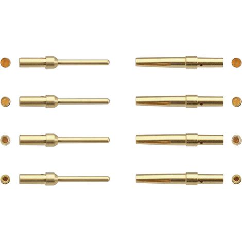 HARTING 09670008476 09 67 000 8476 Buchsenkontakt AWG min.: 24 AWG max.: 20 Vergoldet   1 St.
