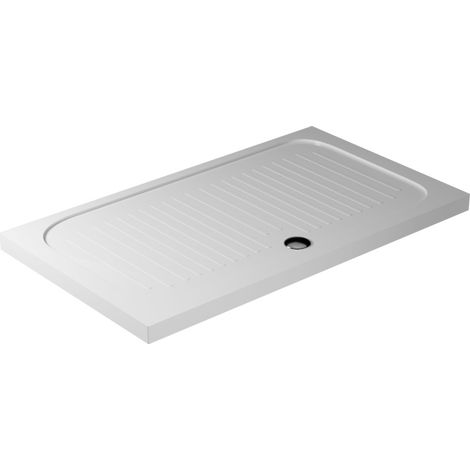 Piatto doccia 80x140 Ceramica H6 Galassia Flat bianco lucido (1/5)