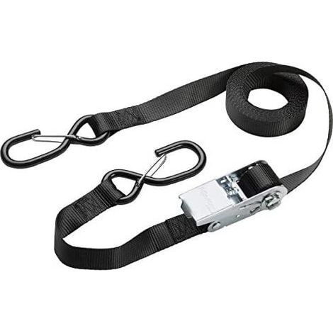 Master Lock cinta de amarre negra 5m 25mm 400kg