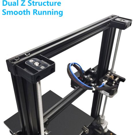 Kit de mise à niveau double vis-mère pour axe Z, moteur pas à pas 42-34, filetage 365 mm T8 pour imprimante 3D Ender-3 et Ender-3S Pro (1/5)
