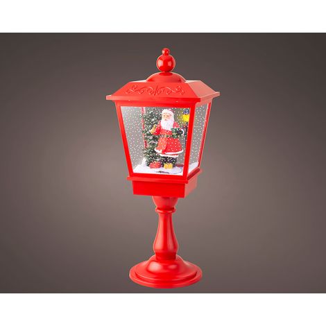 Père Noël Animé Lumineux Lumineo Père Noël Animé, Musique Et 33 Led Blanc Froid - Lumineo (1/2)