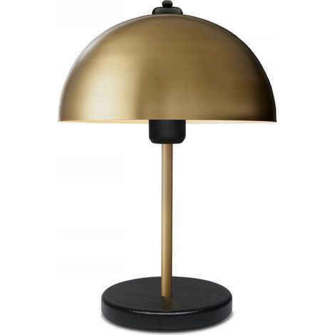 Gelber Pilz Tischlampe 38cm PAULE (1/3)