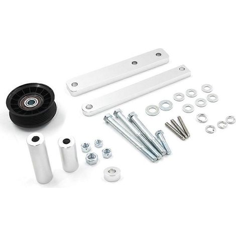 Kit de pompe à air tout-terrain avec poulie, C4 L98 -1991 Argent (1/5)