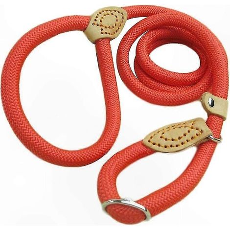 Verstellbare Nylon-Hundeleine 1,4 m–1,5 m, Zugseil mit Karabinerhaken zum Spazierengehen, Trainieren und Wandern (1/5)