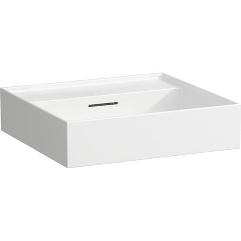 LAUFEN Kartell lavabo à encastrer, sans trou pour robinet, avec