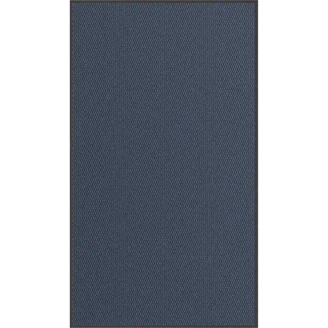 Zerbino antiscivolo flessibile blu 115 x 200 cm in polipropilene blu 020058122