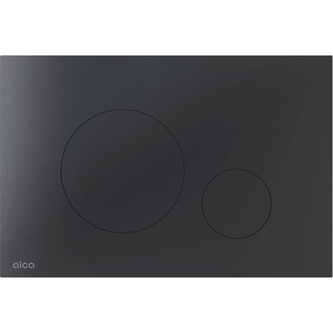 Alca Flat - Control de descarga, negro mate TURN-BLACK (1/2)