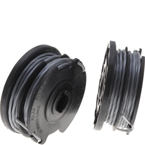 Lot de 2 bobineaux pour coupe bordure compatible avec Bosch, Greenworks, Ryobi (1/3)