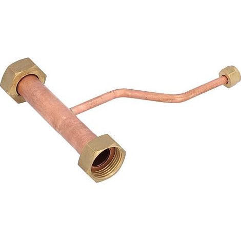 Tube cuivre eau domestique 2 écrous tournants convient a EasyFlow Fresh 1 (1/5)