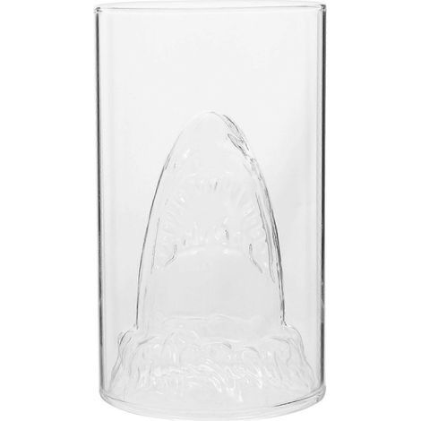 Kreatives, haiförmiges Bierglas (transparent) – 13,00 x 8,00 x 8,00 cm (1/4)