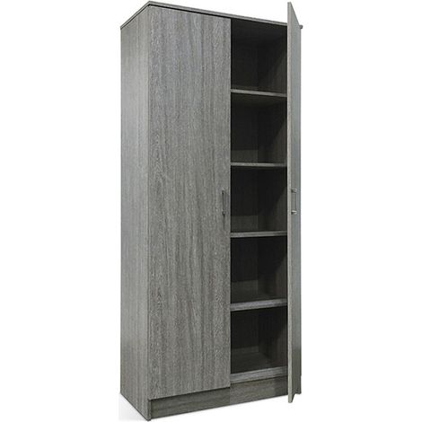 Aufbewahrungsschrank REY 80cm, ideal für Ihren Eingangsbereich, Ihre Waschküche oder Ihr Badezimmer.