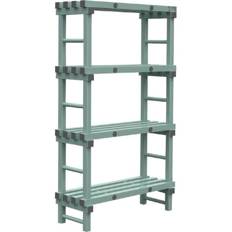 Rayonnage Euro 1000mm x 400mm - 1000 x 400 x 1750 mm - JACKSTACK BY REA