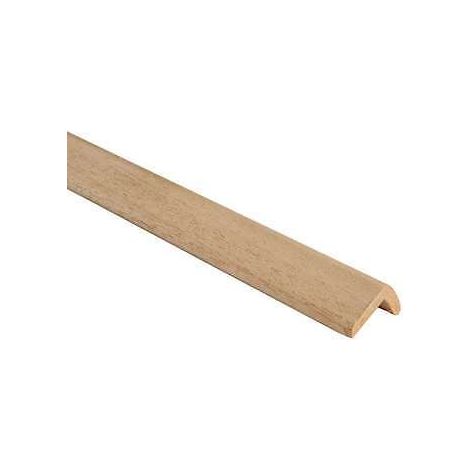5 PARASPIGOLI ANGOLARI IN LEGNO DI AYOUS LISCIO NON VERNICIATO 20X20X3000 AYUS