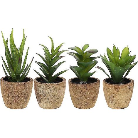 4 Stück künstliche Bonsai (1/3)