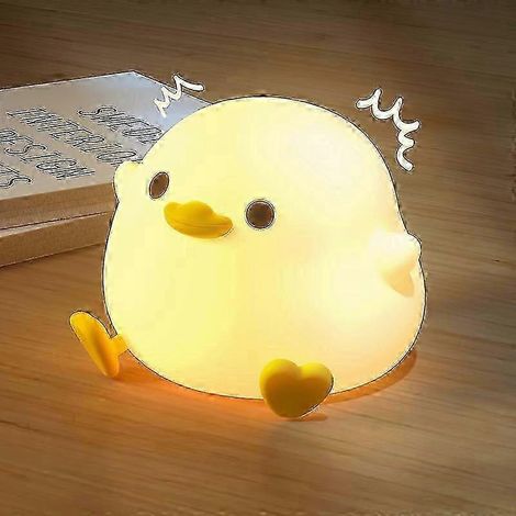 Filiyano-Veilleuse canard mignonne en silicone DoDo pour chambre d'enfant - Bonne (1/5)