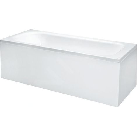 Laufen Solutions - Baignoire avec support et panneau en L droit, 1700x700 mm, blanc H2225060000001 (1/3)
