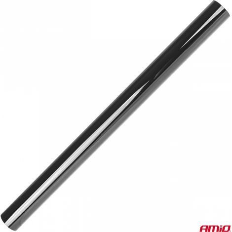 Film teinté noir clair pour vitres 0,5 x 3 m 60 % amio-01650 (1/3)