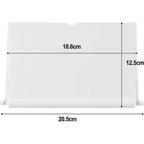 Pièce de rechange pour déflecteur d'écumoire pour piscines Hayward, compatible avec les références 4402010501 et 05280R0200 (1/4)