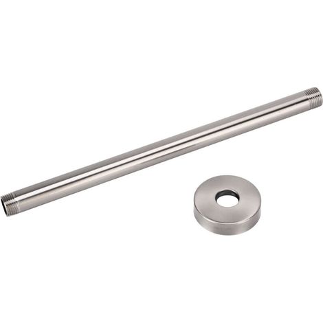 Braccio per soffione doccia, braccio di prolunga a parete con copertura decorativa per bagno d'albergo (design standard americano da 30 cm)