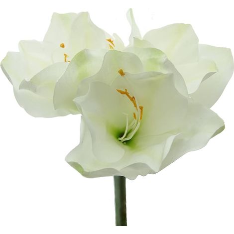 Prächtige Amaryllis Weiß - Stiellänge 56 cm - Kunstblumen