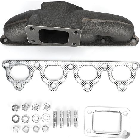 Joint de collecteur en fonte turbo bride pour Honda CIVIC/CRX/DEL SOL D15/D16 T3 T3T4 (1/5)