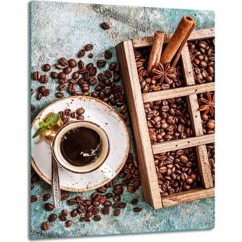 TABLERO DE MESA DE PANEL DE CRISTAL 40x52 CAFÉ (1/5)