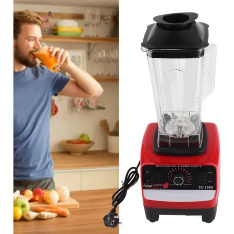 [Procesador de alimentos] [Multifuncional] 4500 W 2,5 l con 6 cuchillas de acero inoxidable para carne, helados y preparaciones caseras. (1/5)