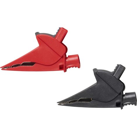 Fluke AC385 Krokodilklemmen-Set Rot, Schwarz Klemmbereich max.: 36.7 mm  1 Set