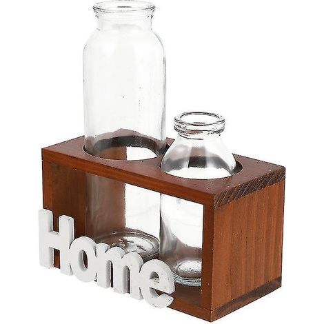 1 pot de fleurs de bureau en verre (1/3)