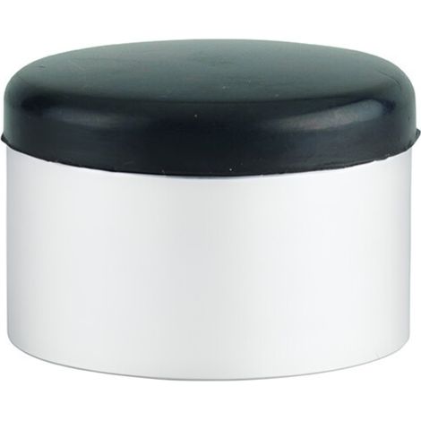 Fermaporta da pavimento Ø 40 mm, altezza 29 mm, bianco – THIRARD (1/3)