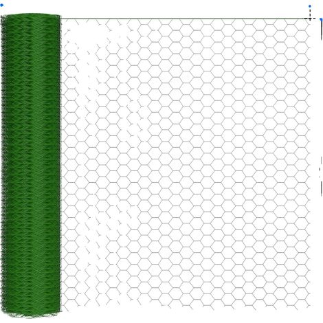 Clôture en treillis métallique, revêtement en PVC, installation flexible, LJW-1MX25M (1/2)