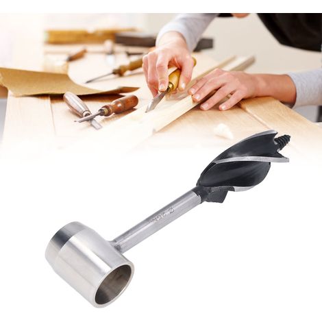 Ensemble d'outils de perçage et de foret à main pour le travail du bois, foret à bois, foret à main pour extérieur, ensemble de forets rotatifs. (1/5)
