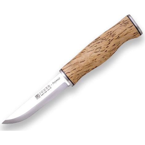 Couteau Joker marron lame acier manche bouleau (1/2)