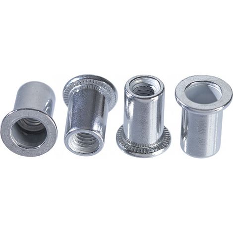 Rivetti dadi in alluminio M6, 20 pezzi