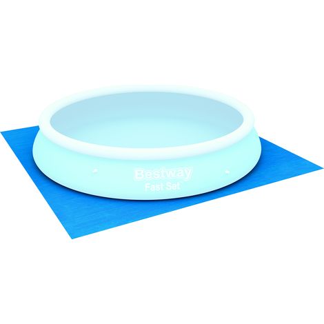 tappetino base per piscina bestway 396x396 cm - cod. 58002