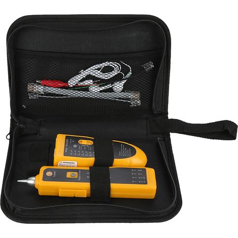 Testeur de câbles réseau LAN portable, détecteur de lignes, outil de diagnostic par tonalité (1/5)