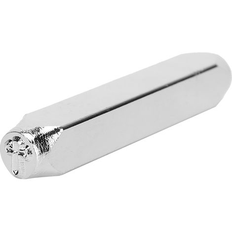 Outil de poinçonnage manuel en métal de 6 mm (1/4") pour la création de bijoux et autres objets artisanaux (Croix) (1/5)