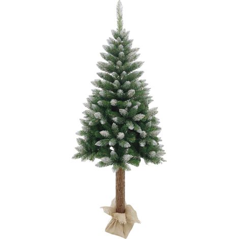 Árbol de Navidad Artificial Nevado Alpes con Base de Yute 150cm 7house (1/5)