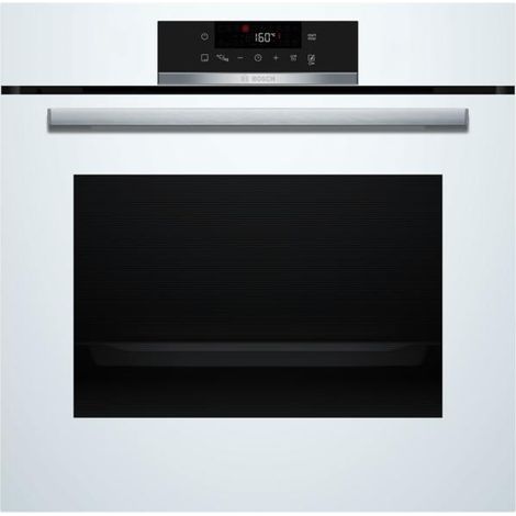 Bosch – Four traditionnel pyrolyse 71L – Classe énergétique A+ – Multifonction – Nettoyage automatique – Couleur blanche (1/10)