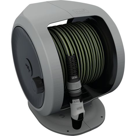 Enrouleur tuyau arrosage 20m – Tuyau FITT FORCE Ø 12,5 mm – Léger et compact – Technologie HD Tech pour usage intensif