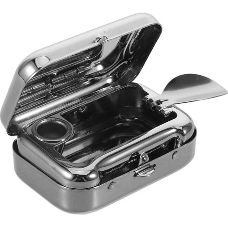 Cendrier Portable Avec Couvercle Pour Extérieur Et (1/2)