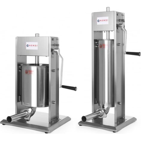 Poussoir à saucisses vertical Profi Line 7L en acier inoxydable - Hendi 282090 (1/2)