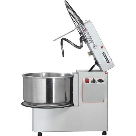 Pétrin Professionnel Vitesse Variable Tête Et Cuve Amovible - 22 Litres - PizzaGroup