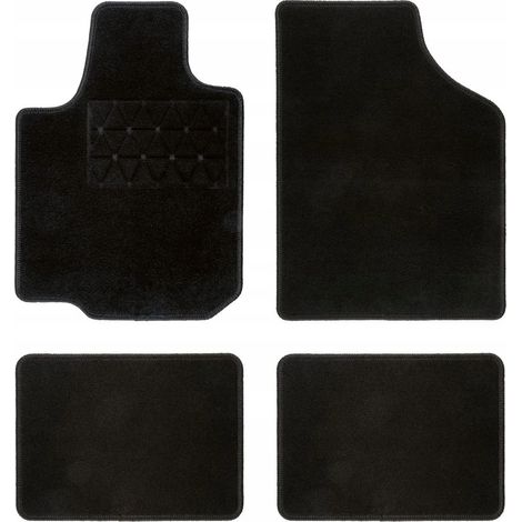 Ensemble de tapis de voiture universels ULTIMATE SPEED RS Racing 4 pièces.