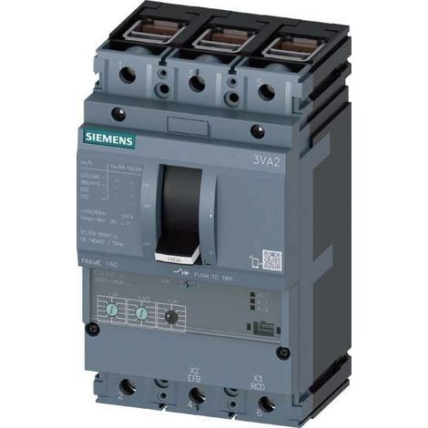 [NEUWERTIG] Siemens Leistungsschalter Schalter 800 V Iec Frame 160 Schaltvermögenklasse M     B-Ware (1/2)