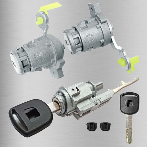Contacteur d'allumage et cylindre de serrure de porte compatibles avec Honda CRV, Civic, Accord et ancien modèle Odyssey, référence d'origine : 72185-S9A-013 (1/4)